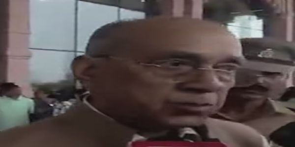 राम मंदिर निर्माण समिति के अध्यक्ष नृपेंद्र मिश्र अयोध्या पहुंचे