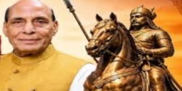 रक्षा मंत्री राजनाथ सिंह रविवार को आगरा में महाराणा प्रताप की मूर्ति का करेंगे अनावरण