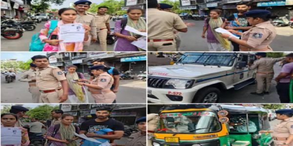 एलआरडी परीक्षा में दिखा सूरत पुलिस का मानवीय चेहरा, परीक्षार्थियों को केंद्र तक पहुंचाया