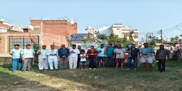 जीवनधारा पौधारोपण अभियान हुआ गतिशील, शहीद भगत सिंह पार्क में लगाए गए विभिन्न प्रजातियों के पौधे
