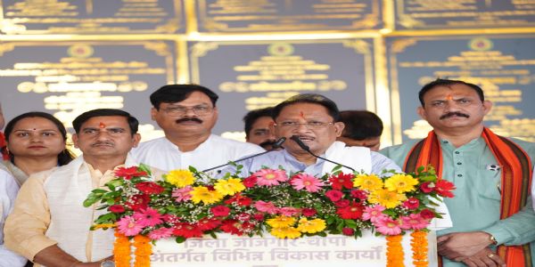 जांजगीर चांपा में मुख्यमंत्री विष्णु देव साय ने की प्रमुख घोषणाएं