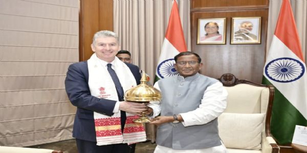 असम राज्यपाल से मिले ऑस्ट्रेलिया के कौंसल-जनरल, विभिन्न क्षेत्रों में सहयोग बढ़ाने पर चर्चा