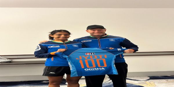 ज्योति ने पूरे किए 100 अंतरराष्ट्रीय मुकाबले, हॉकी इंडिया ने दी बधाई