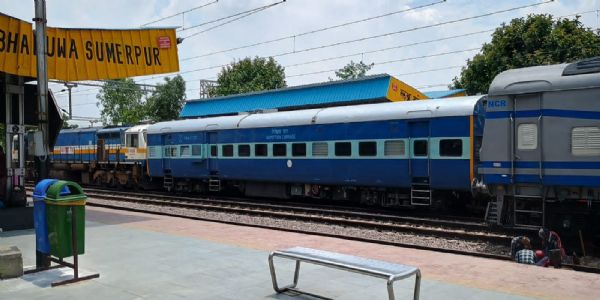 रेलवे लाइन दोहरीकरण : स्पीड ट्रायल के चलते ट्रेनों के संचालन पर असर