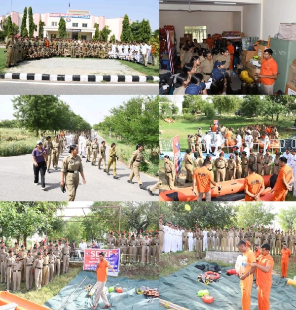 एसडीआरएफ जवानों के मुरीद हुए एनसीसी कैडेट्स एसडीआरएफ जवानों के मुरीद हुए एनसीसी कैडेट्स