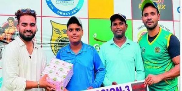 ब्राससिटी अंडर 16 क्रिकेट टूर्नामेंट : रुक्मणी एकेडमी ब्लू की टीम 30 रन से जीती