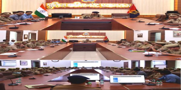 साइबर अपराधों की रोकथाम एवं त्वरित निस्तारण को लेकर पुलिस अधिकारियों को दिया गया प्रशिक्षण