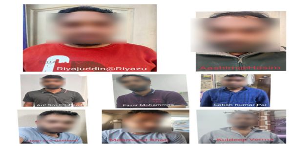 दिल्ली-एनसीआर में वाहन चोरी करने वाले अंतरराज्यीय गिरोह का भंडाफोड़, आठ आरोपित गिरफ्तार