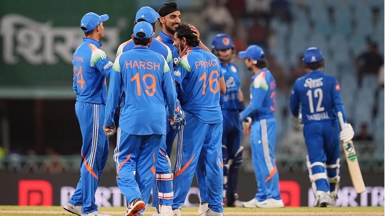 भारत ने दूसरे वनडे में अफगानिस्तान को 170 रनों से हराया भारत ने दूसरे वनडे में अफगानिस्तान को 170 रनों से हराया