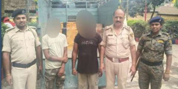 573 लीटर विदेशी शराब के साथ दो तस्कर गिरफ्तार