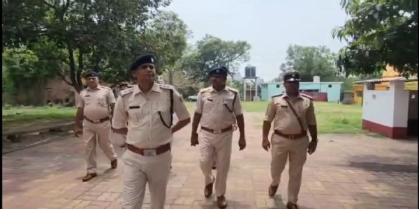 थाना के वार्षिक निरीक्षण में रख-रखाव और कानून व्यवस्था की जांच