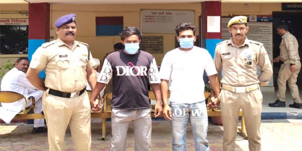हत्या के प्रयास के मामले में फरार दो आरोपित गिरफ्तार