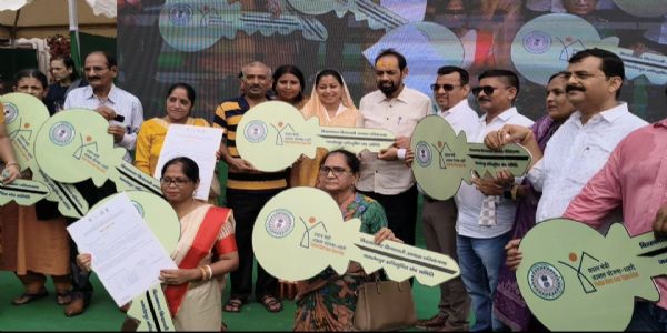 प्रधानमंत्री आवास योजना के तहत 340 परिवारों को मिला नया आशियाना, मोहरदा आवासीय परिसर में गृह प्रवेश संपन्न