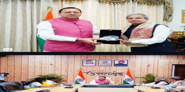 उत्तराखंड में रेल परियोजनाओं को गति देने पर जोर, मुख्यमंत्री ने रेलवे बोर्ड चेयरमैन से की चर्चा