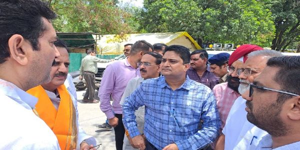 इंदौरः उप मुख्यमंत्री शुक्ल ने एमवाय अस्पताल के निर्माण कार्य का निरीक्षण किया