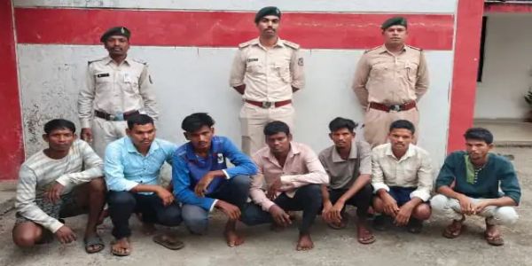 गिलहरियों का शिकार करने वाले सात आरोपित गिरफ्तार, न्यायिक रिमांड पर भेजे गए जेल