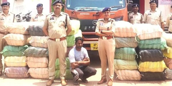 गांजा तस्करी नेटवर्क का मुख्य सरगना विनय शर्मा यूपी से गिरफ्तार, 4.5 करोड़ का गांजा हुआ था बरामद