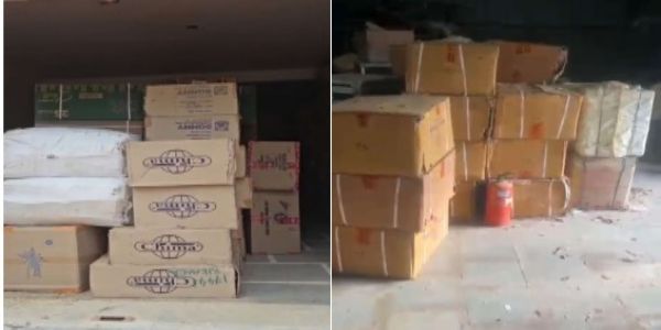 अवैध पटाखा कारोबार पर सीएसटी का बड़ा प्रहार: दो गोदामों पर मारी रेड