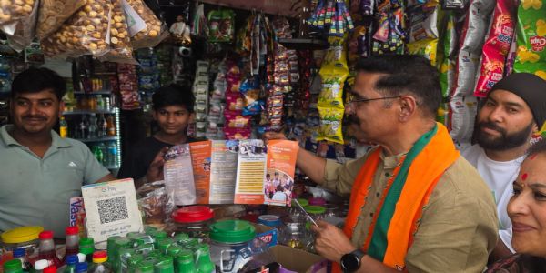 जनसंपर्क अभियान में भाजपा ने गिनाईं मोदी सरकार की 12 साल की उपलब्धियां