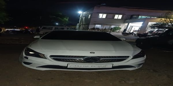 उज्जैन पुलिस की बड़ी कार्रवाई: 1 किलो एमडी ड्रग्स मामले में आरोपी की मर्सिडीज जब्त, नेटवर्क की जांच जारी