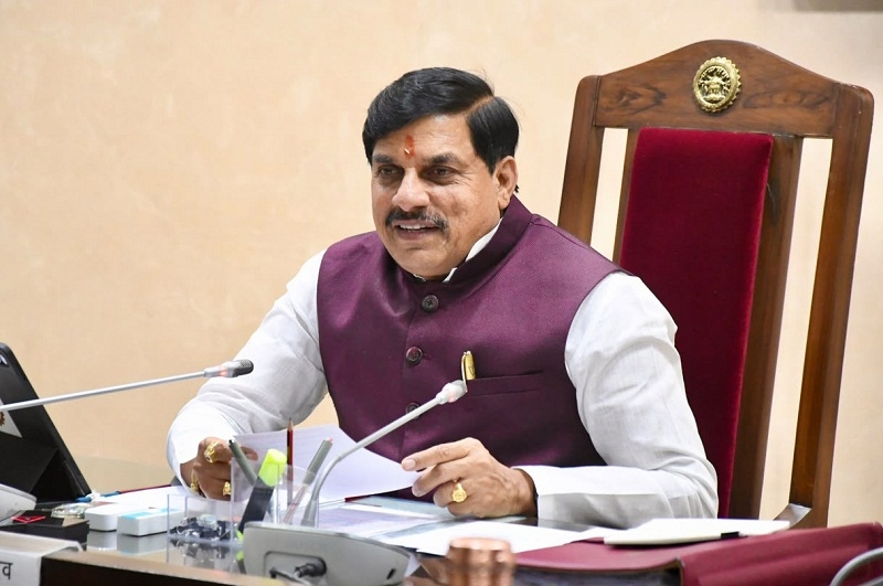 मुख्यमंत्री मोहन यादव की अध्यक्षता में कैबिनेट की बैठक मुख्यमंत्री मोहन यादव की अध्यक्षता में कैबिनेट की बैठक
