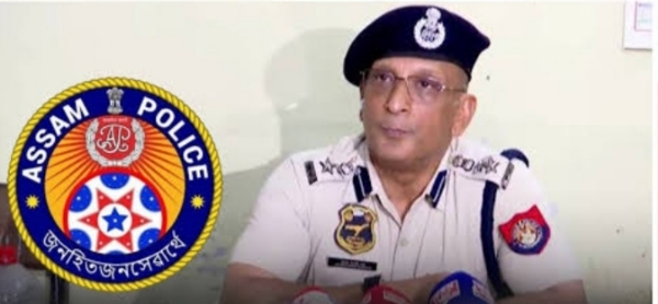 Guwahati Deputy Commissioner of Police (Traffic) Jayanta Sarathi Bora Addressing a Press Conference. Guwahati Deputy Commissioner of Police (Traffic) Jayanta Sarathi Bora Addressing a Press Conference.