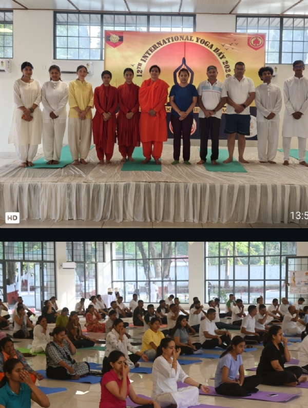 उत्तराखंड सब एरिया मुख्यालय में अंतरराष्ट्रीय योग दिवस पर योग सत्र आयोजित। उत्तराखंड सब एरिया मुख्यालय में अंतरराष्ट्रीय योग दिवस पर योग सत्र आयोजित।