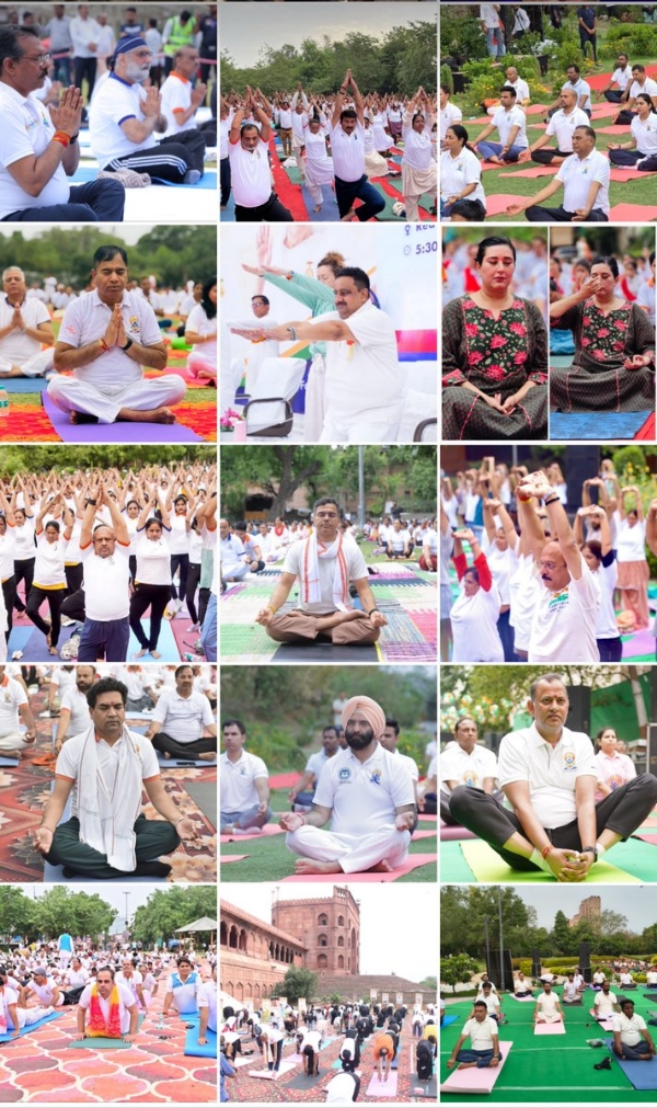 दिल्ली भाजपा के विभिन्न स्थानों पर आयोजित योग कार्यक्रम दिल्ली भाजपा के विभिन्न स्थानों पर आयोजित योग कार्यक्रम
