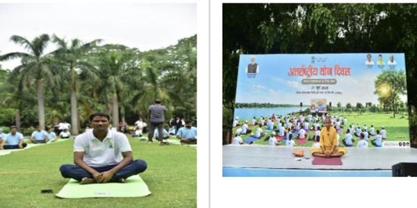 अंतरराष्ट्रीय योग दिवस पर एनएमसीजी का आयोजन, योग को नियमित अभ्यास बनाने का आह्वान