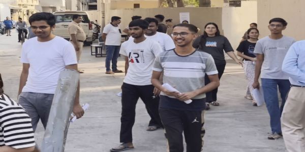 यमुनानगर:नीट की पुन:परीक्षा में अभ्यर्थियों ने फिजिक्स को बताया चुनौतीपूर्ण