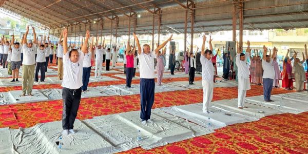 फतेहाबाद जिले में अंतरराष्ट्रीय योग दिवस की धूम : विभिन्न कस्बों और संस्थानों में उमड़ा जनसैलाब