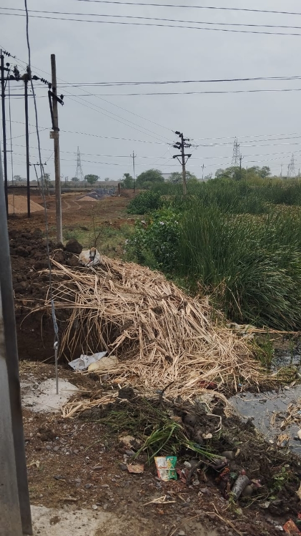 ग्राम अर्जुनी में इस तरह से नाली जाम हो गई है। ग्राम अर्जुनी में इस तरह से नाली जाम हो गई है।