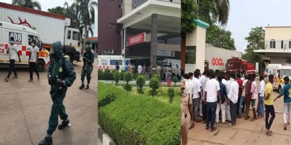 तिरुवल्लूर अमोनिया गैस रिसाव की भयावह घटना. तिरुवल्लूर अमोनिया गैस रिसाव की भयावह घटना.