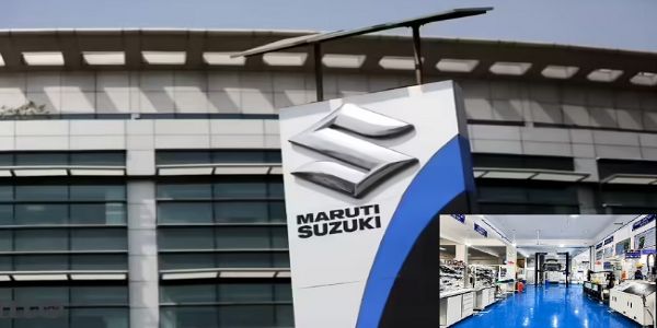 मारुति सुजुकी के लोागो का प्रतीकात्मक चित्र मारुति सुजुकी के लोागो का प्रतीकात्मक चित्र
