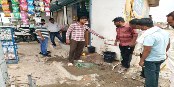 फतेहाबाद में जन स्वास्थ्य विभाग ने पानी के 37 अवैध कनेक्शन काटे