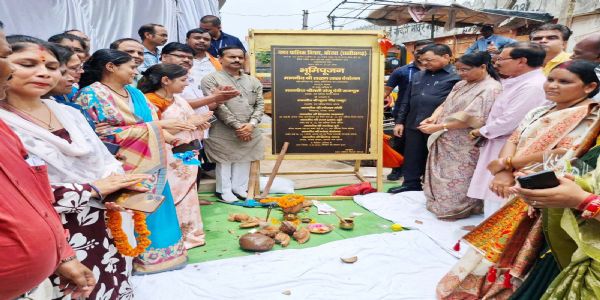 कोरबा के पाड़ीमार वार्ड में 25 लाख की लागत से सड़क डामरीकरण कार्य शुरू, उद्योग मंत्री ने किया भूमिपूजन