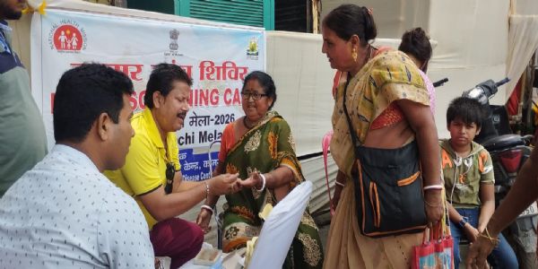 अंबुवासी मेला: अस्थायी शिविरों में भक्तों के लिए नि:शुल्क मलेरिया जांच औऱ उपचार
