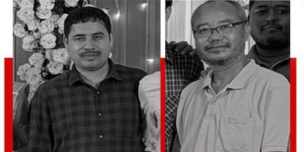 धेमाजी में भीषण सड़क हादसा: दो बैंक कर्मचारियों की मौत