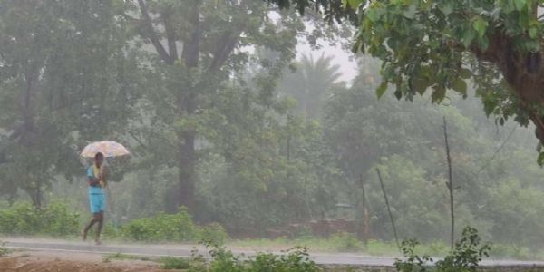 बस्तर जिले के नानगुर में दर्ज की गई सबसे अधिक 15.3 मिमी बारिश दर्ज