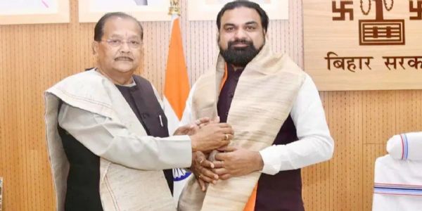 मुख्यमंत्री सम्राट से मिले झारखंड के वित्त मंत्री, दोनों राज्यों की आर्थिक स्थिति पर हुई चर्चा