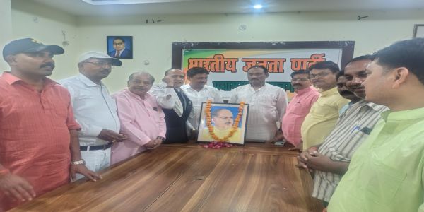 डॉ. मुखर्जी का जीवन राष्ट्रभक्ति और सिद्धांतों के प्रति अटूट निष्ठा का अनुपम उदाहरण : संजय गुप्ता