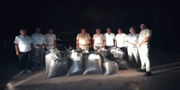 हाईवे पर पुलिस-तस्करों के बीच मुठभेड़, 288 किलो डोडा पोस्त से भरी स्कॉर्पियो जब्त; फायरिंग कर फरार हुए तस्कर