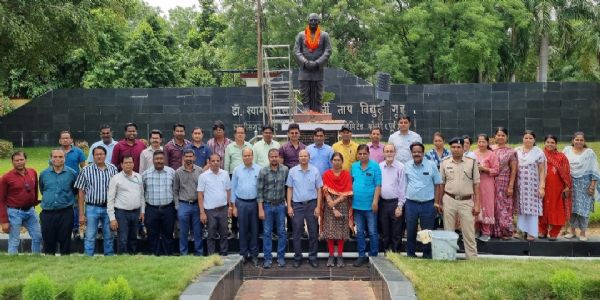 कोरबा पूर्व संयत्र में डॉ. श्यामा प्रसाद मुखर्जी की मनाई गई 73 वीं पुण्य तिथि