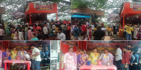 अंबुबासी मेले में उमड़ा आस्था का सैलाब, श्रद्धालुओं की सेवा में जुटे सामाजिक-धार्मिक संगठन