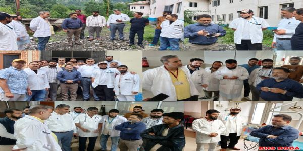 सीएमओ डोडा ने पीएचसी चंगा का किया निरीक्षण, स्वास्थ्य सेवाओं की गुणवत्ता और व्यवस्थाओं का लिया जायजा