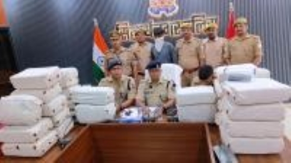 अवैध गांजा बरामद