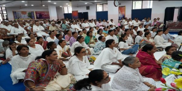 मातेश्वरी जगदंबा सरस्वती का स्मृति दिवस श्रद्धा, आध्यात्मिकता और सेवा भाव के साथ संपन्न