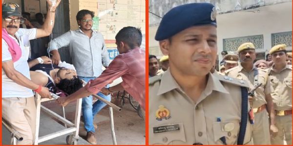 पारिवारिक विवाद में पिता ने बेटे-बहू को मारी गोली, घायल