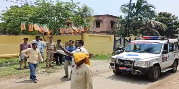 भाजपा जिला कार्यालय के पास से स्कॉर्पियो गाड़ी की चोरी,पुलिस जांच में जुटी