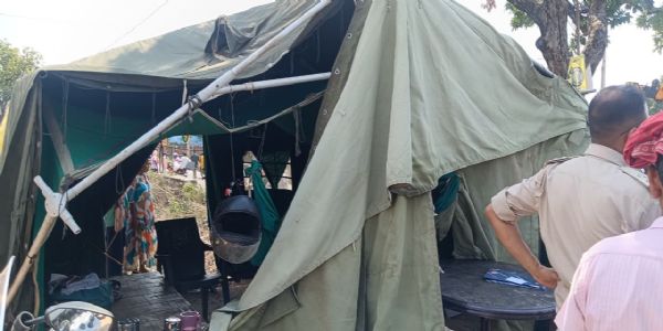 (अपडेट) फोरलेन सड़क पर युवक की मौत के विरोध में छह घंटे सडक जाम